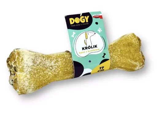 DOGY - Kość z królikiem i marchewką 17cm