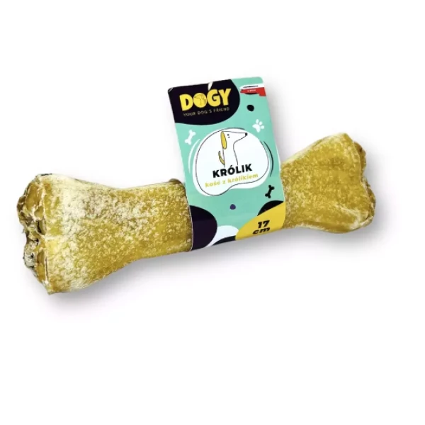 DOGY - Kość z królikiem i marchewką 17cm