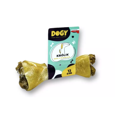 DOGY - Kość z królikiem i marchewką 12cm