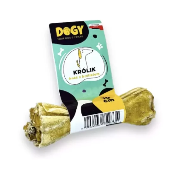 DOGY - Kość z królikiem i marchewką 10cm