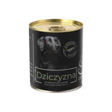 Karma mokra Monobiałkowa dla psa LabraDog Superfood Premium 100% Dziczyzna  6x850g