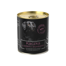 Karma mokra dla psa LabraDog Superfood Premium Kaczka z buraczkami i ryżem 6x850g
