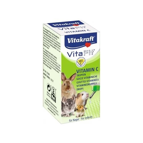 VITAKRAFT Vita Fit Vitamin C - krople dla gryzoni 10ml