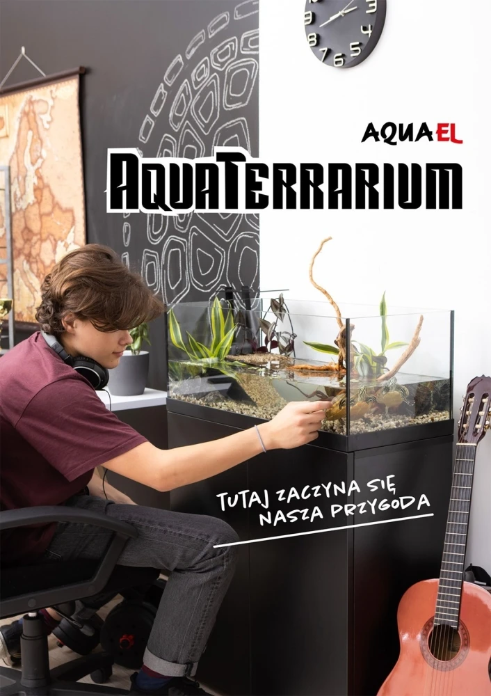 AQUATERRARIUM dla żółwia 60