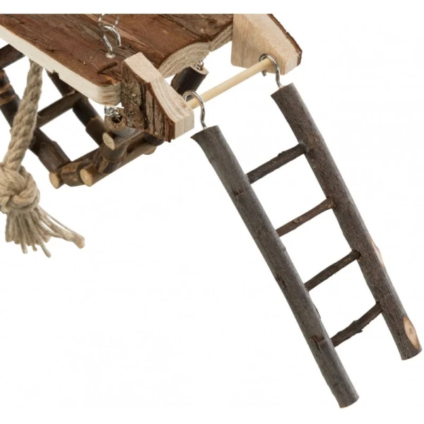 Plac zabaw dla gryzoni Janne - zawieszany, 26×22 cm