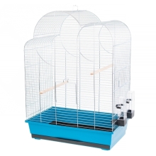 Klatka Inter Zoo dla Papugi Falistej Elisa ocynk 540x340x750mm beż