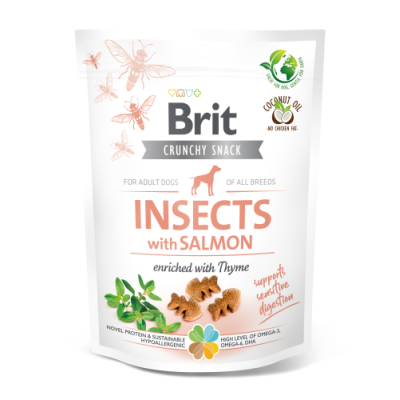 Brit Care Dog Insect&Salmon Przysmak dla psa - 200 g
