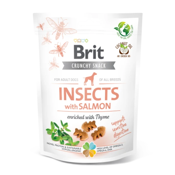Brit Care Dog Insect&Salmon Przysmak dla psa - 200 g