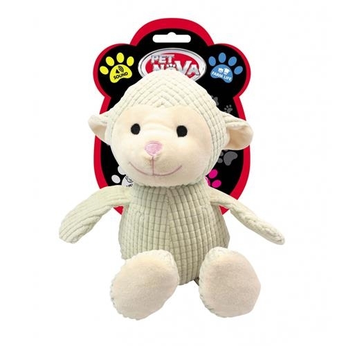 PETNOVA OWCA BEŻOWA PLUSZOWA PISZCZĄCA 32CM PLU-SHEEP-BEIGE 4133