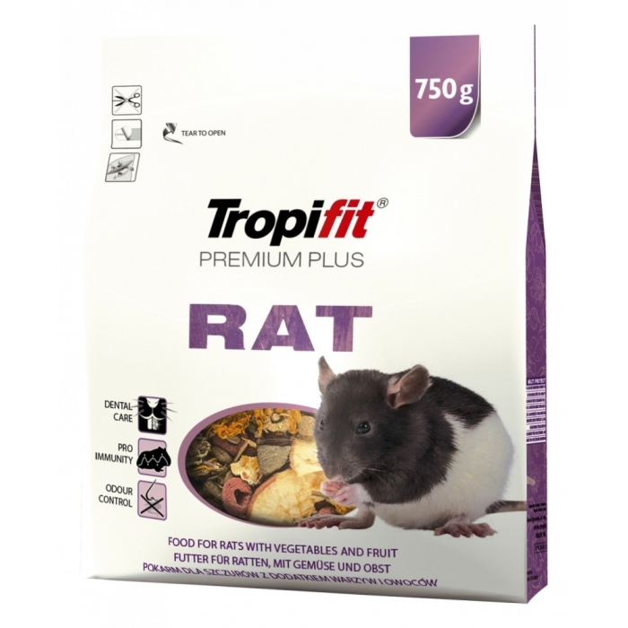 Karma sucha dla Szczur TROPIFIT Premium Plus Rat 750g