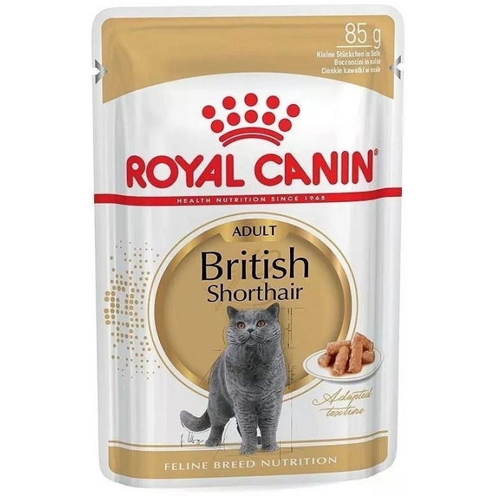 Karma mokra dla kota Royal Canin British Shorthair Adult  saszetka 12x85g