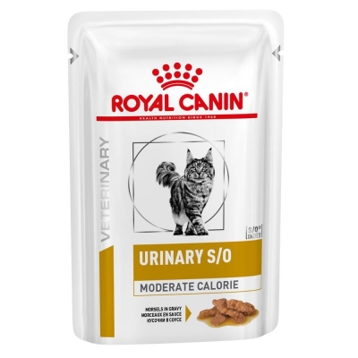 Karma mokra dla kota  Royal Canin Veterinary Diet Urinary S/O  saszetka 12x85g