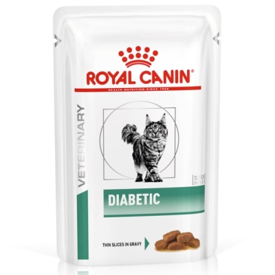 Karma mokra dla kota Royal Canin Veterinary Diet Feline Diabetic saszetka 12x85g