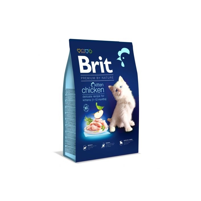 Karma sucha dla kota Brit Care Cat Kitten Chicken  0,3kg, 0.8kg, 1.5kg, 8kg