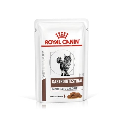 Karma mokra dla kota Royal Canin  Diet Gastro Intestinal Moderte Calorie saszetka 12x100g