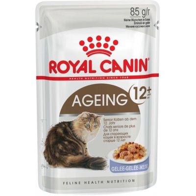Karma mokra dla kota  Royal Canin Felin Ageing +12 W Galar/Jelly saszetka  12x85g