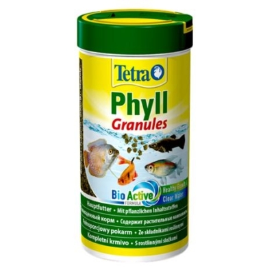 Tetra pokarm dla ryb akwariowych Tetra Phyll Granules 250 ml