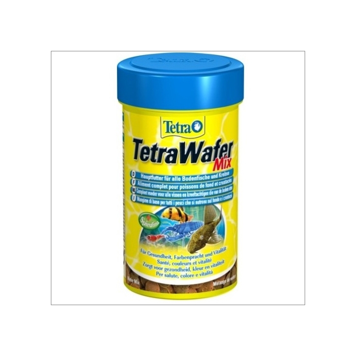 Tetra pokarm dla ryb akwariowych Tetra Tetra Wafer Mix Pokarm dla ryb 100ml, 250ml, 1l, 3.6 l