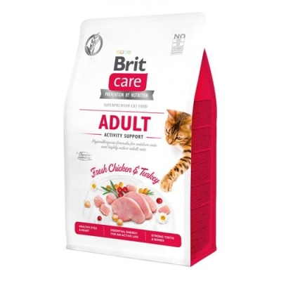 Karma sucha dla kota Brit Care Cat Grain-free Adult Activity Support 2kg