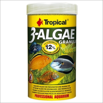 Tropical pokarm dla ryb akwariowych -  3-ALGAE Granulat 250ml