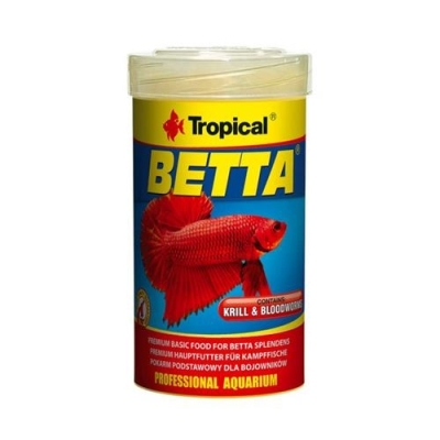 Tropical pokarm dla ryb akwariowych -  Betta 100ml