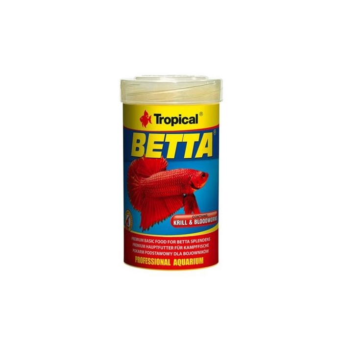 Tropical pokarm dla ryb akwariowych -  Betta 100ml