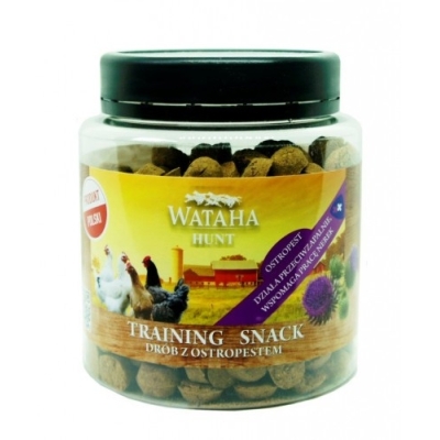 Przysmak dla psów Wataha Hunt Training Snack Drób z Ostopestem 300 g