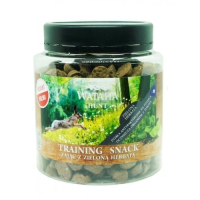 Przysmak dla psów Wataha Hunt Training Snack Zając z Zieloną Herbatą 300 g