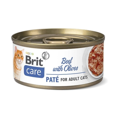 Karma mokra dla kota Brit Care Adult Beef with Olives 70g