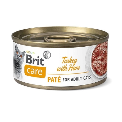 Karma mokra dla kota Brit Care Adult Turkey with Ham 70g