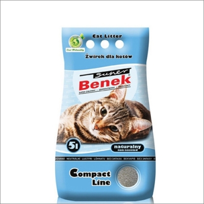 Żwirek dla kota Benek Super Comp  /Niebieski/ 10kg