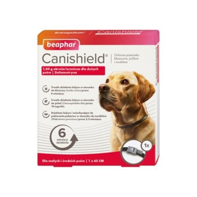 Canishield obroża przeciwpasożytnicza dla psów. Chroni przed kleszczami 48 cm /6mies