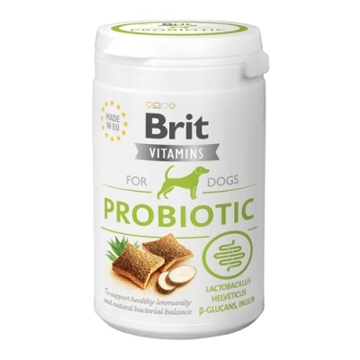 Brit Vitamins Probiotic to półwilgotny funkcjonalny suplement diety dla psa wspomagający trawienie 150g