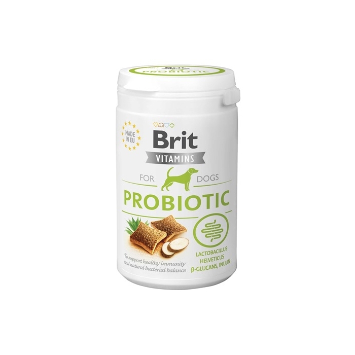 Brit Vitamins Probiotic to półwilgotny funkcjonalny suplement diety dla psa wspomagający trawienie 150g