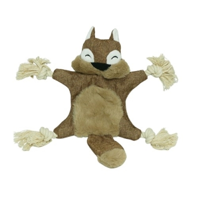 DELEO zabawka dla psa Wiewiórka szeleszcząca 30cm