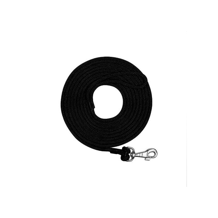 Chaba Smycz treningowa linka dla psa rozm. 10mm/10m kolor czarna