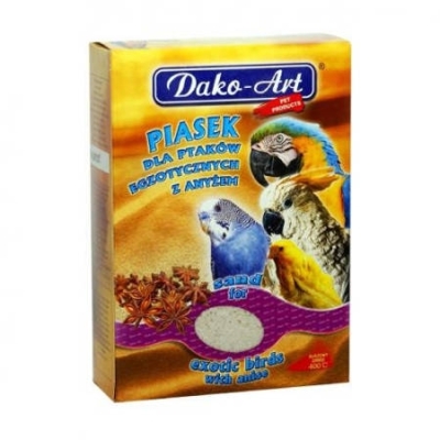 DAKO-ART Piasek Anyżowy Dla Ptaków Egzotycznych 1,5kg
