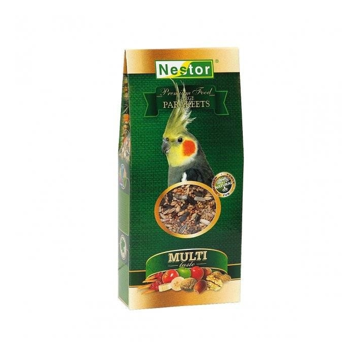 Nestor Premium Pokarm Średnie Papugi Nimfa 500ml