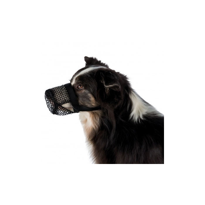 Trixie Poliestrowy kaganiec dla psa chroniący przed trutkami Xs, S, M, L, XL