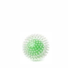 JK-Animals TPR - Piłka z kolcami - zielona, wytrzymała (gumowa) zabawka z termoplastycznej gumy