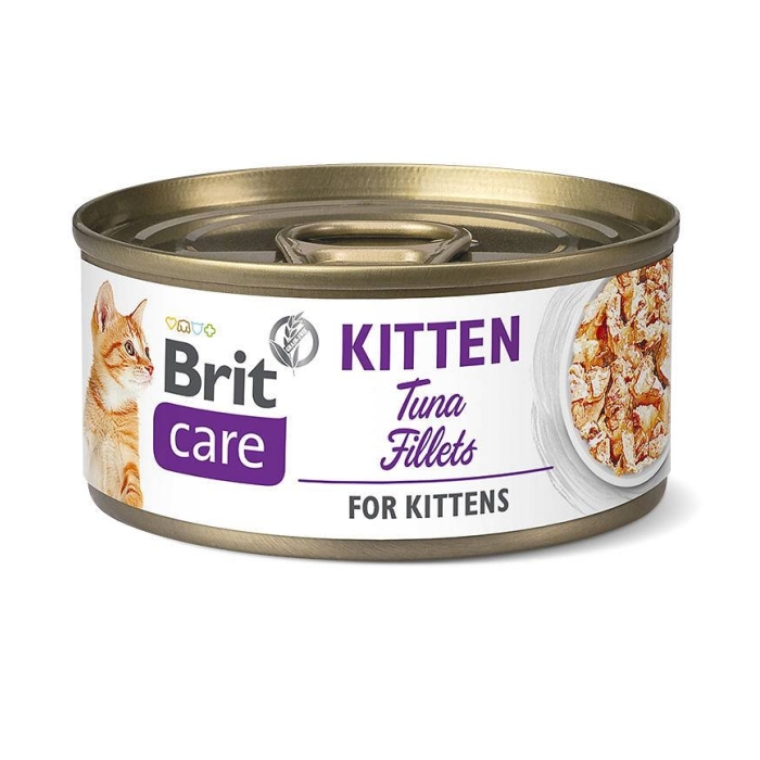 Karma mokra dla kota Brit Care Cat Tuna filets kitten 70g