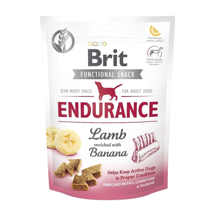 Przysmak dla psów Brit Care Dog Functional Snack Endurance Lamb 150g