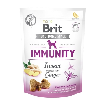 Przysmak dla psów Brit Care Dog Functional Snack Immunity Insect 150g