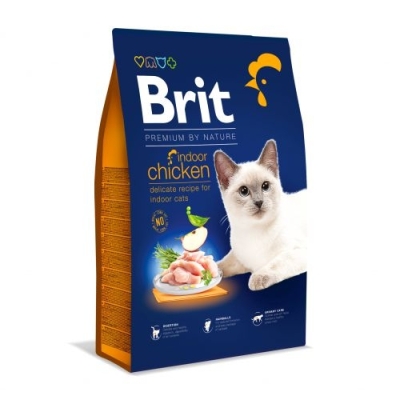 Karma sucha dla kota Brit Care Cat Adult Indoor Chicken 0.3kg, 0,8kg, 1,5kg