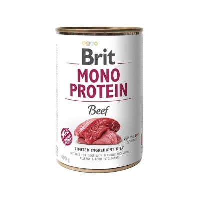 Karma mokra dla psa Brit Mono Protein Beef Wołowina 400g puszka