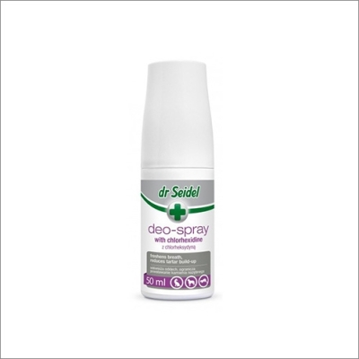 DermaPharm Deo-Spray z chlorheksydyną do pielęgnacji zębów 50ml