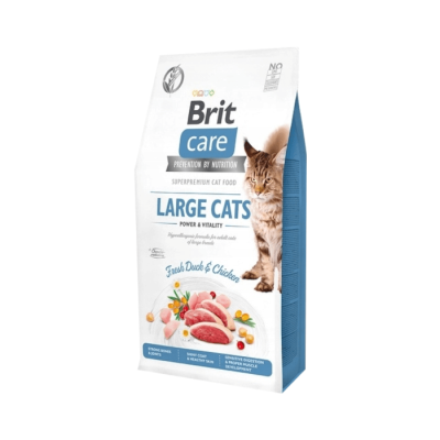 Karma sucha dla kota Brit Care Cat Grain-free Large Cats Power & Vitality 0.4kg