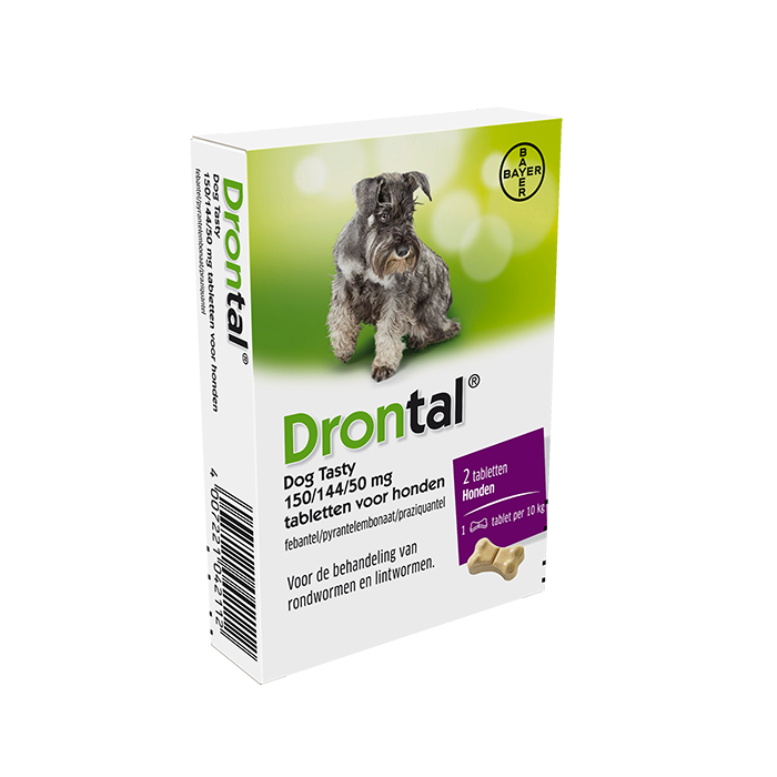 Bayer Drontal  Flavour - 2 tabletki dla psów
